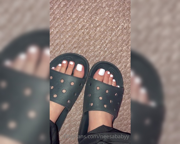 Footprincessx1 aka footprincessx1 OnlyFans - New pedi I missed my white