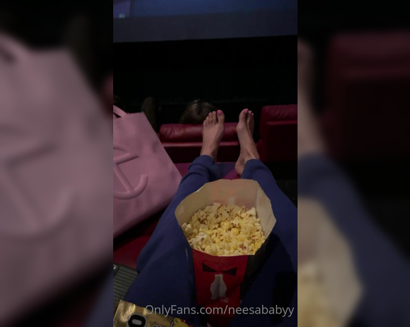 Footprincessx1 aka footprincessx1 OnlyFans - At the movies 2