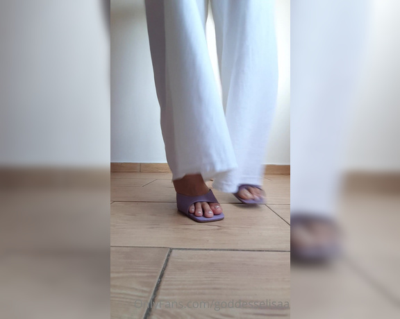 Goddess Elisa aka goddesselisaa OnlyFans - Three different clogs