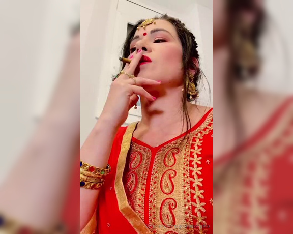 Goddess Hatha aka goddesshatha OnlyFans - Smoking 2