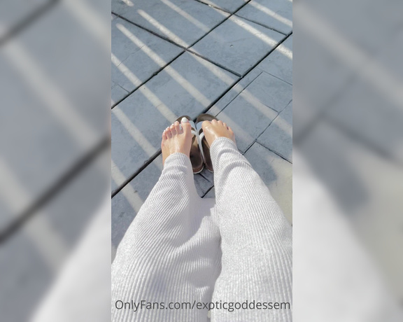 Goddess Em aka exoticgoddessem OnlyFans - Full white toes & oily soles collection tip for my next pedi feet lovers 32