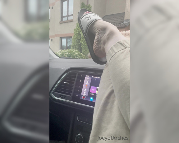 Joeyofarches aka joeyofarches OnlyFans - Wanna play with my feet while We wait to pick up my friend