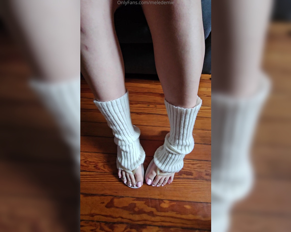 Mel Demie aka meledemie OnlyFans - I love this time of year when I gotta bust out my foot warmers