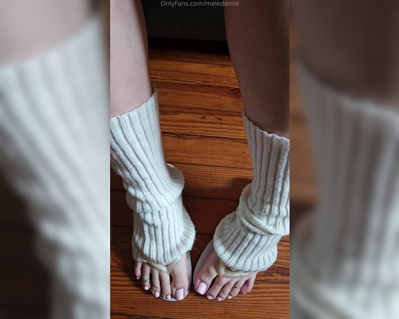 Mel Demie aka meledemie OnlyFans - I love this time of year when I gotta bust out my foot warmers