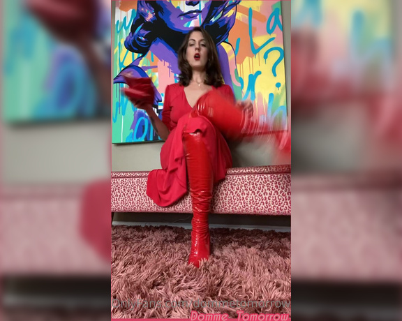Ms Tomorrow aka dommetomorrow OnlyFans - Yes, I did have sex in this outfit today