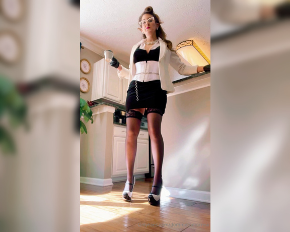 Ms Tomorrow aka dommetomorrow OnlyFans - A little video I took trying to get a good pic of this outfit on Tuesday