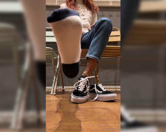 StillSinning aka stillsinning OnlyFans - Cute socks with cute outfit