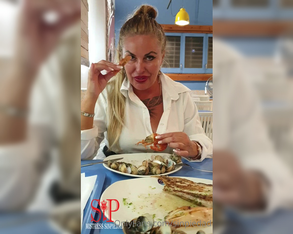 Mistress SinPiedad aka Sinpiedad Onlyfans - Bon apptit slave Barcelona travel