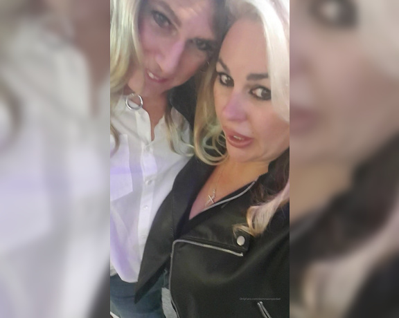 Mistress SinPiedad aka Sinpiedad Onlyfans - Having a beautiful time with My english slave sister in Madrid shes lovely Ill miss her too