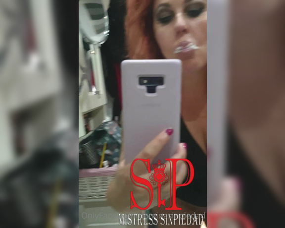 Mistress SinPiedad aka Sinpiedad Onlyfans - Thats yours slave open your mouth!