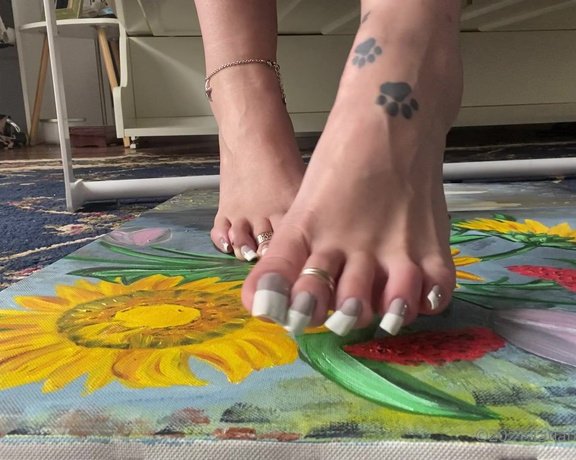 Tatianasnaughtytoes aka tatianasnaughtytoes OnlyFans - NEW 2021July13 That’s how I like scratching my long toenails on your body