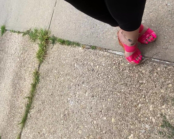 Tatianasnaughtytoes aka tatianasnaughtytoes OnlyFans - Out and about Multiple videos) 1