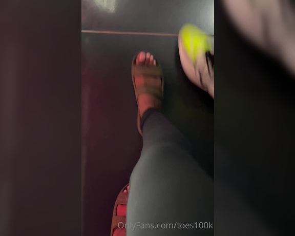 100K Toes aka toes100k OnlyFans - Imagine being the lucky cuck waiting in line next to me at Disney What would you do Tell me in the