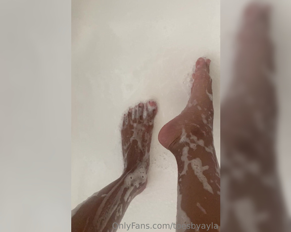 Goddess Ayla aka toesbyayla OnlyFans - Shower Fun  1