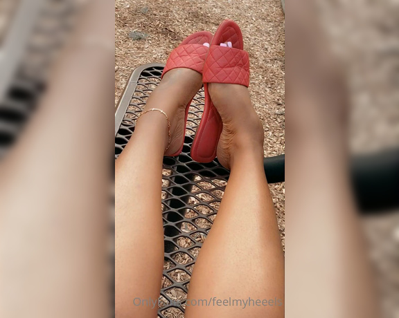 Goddess Smokey aka goddesssmokeyyy OnlyFans - Foot play at playground