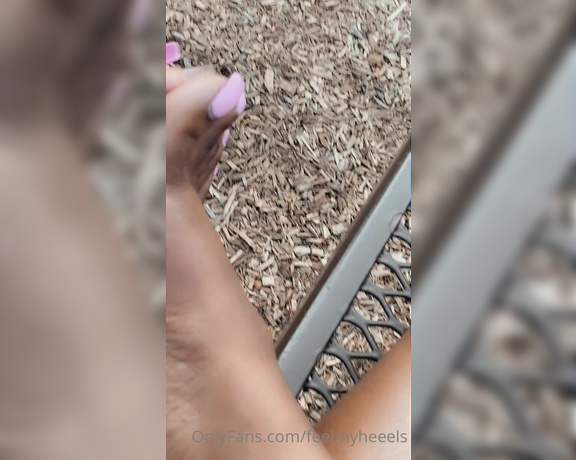 Goddess Smokey aka goddesssmokeyyy OnlyFans - Foot play at playground