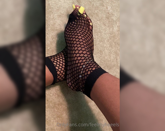 Goddess Smokey aka goddesssmokeyyy OnlyFans - Late night fishnet play 1