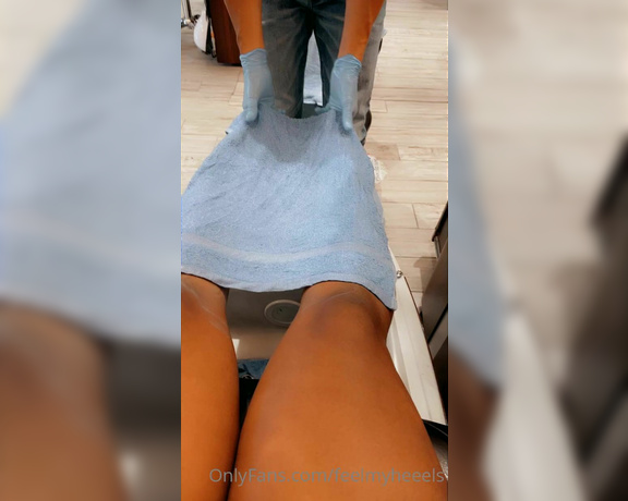 Goddess Smokey aka goddesssmokeyyy OnlyFans - Fresh pedicure 1