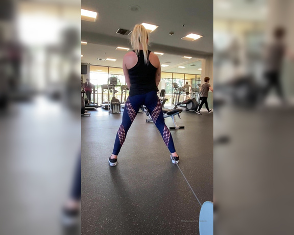 Sorceress Bebe aka b_findom OnlyFans - Video from my leg workout today