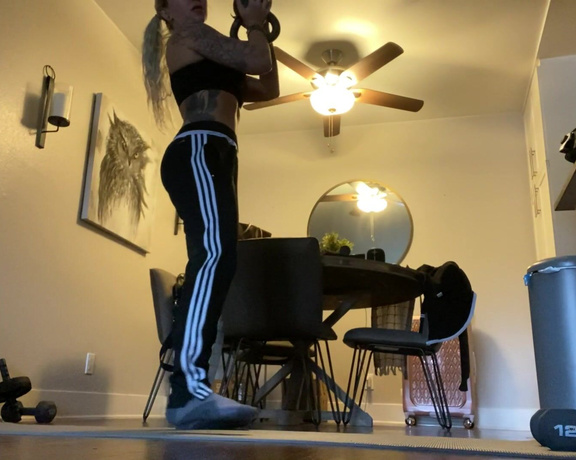 Sorceress Bebe aka b_findom OnlyFans - Still getting that booty workout in at home