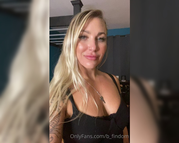 Sorceress Bebe aka b_findom OnlyFans - Video of me shoving my strapon down someone’s throat