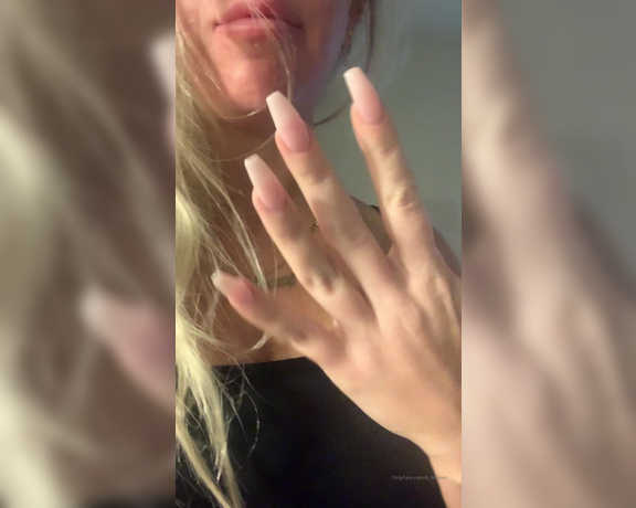 Sorceress Bebe aka b_findom OnlyFans - Long nail and hand worship