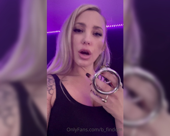 Sorceress Bebe aka b_findom OnlyFans - Send me your key to prove to me it’s real