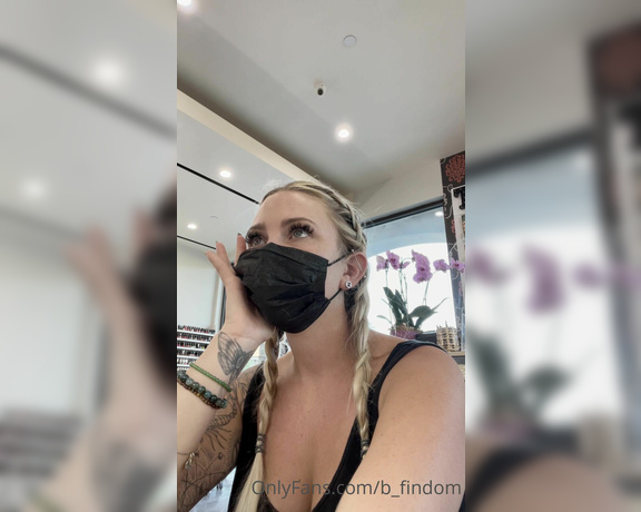Sorceress Bebe aka b_findom OnlyFans - Someone paid for an ignore video while I’m getting my nails done so I figured I’d let my subscribers