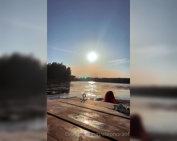 Miss Eleonora aka eleonoraof OnlyFans - FIN Kesinen iltauinti, huh Psisp jo ENG Evening swim from the summer Wish it was summer alrea