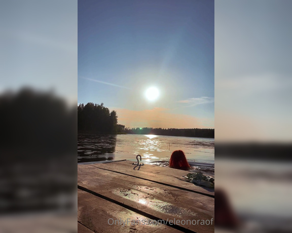 Miss Eleonora aka eleonoraof OnlyFans - FIN Kesinen iltauinti, huh Psisp jo ENG Evening swim from the summer Wish it was summer alrea