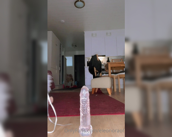 Miss Eleonora aka eleonoraof OnlyFans - 19th of December Riding a dildo 2