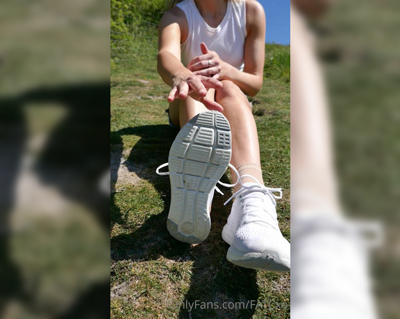 The Legs Next Door aka the_legs_next_door OnlyFans - And here is the video from my walk  was so exhilarating to be exposing my little and have