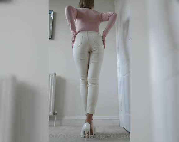 The Legs Next Door aka the_legs_next_door OnlyFans - I’m obsessed with my perky nipples in this clingy top  Annabel