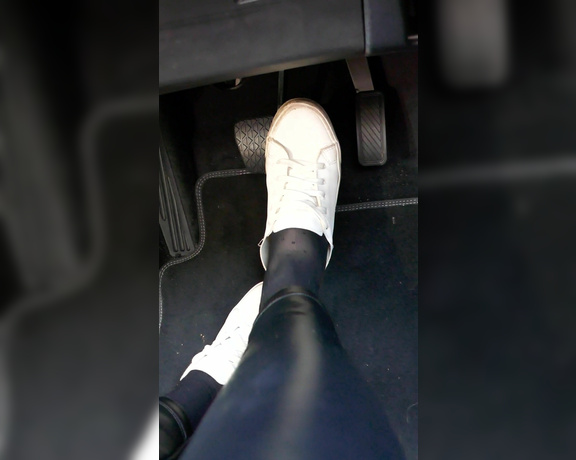 The Legs Next Door aka the_legs_next_door OnlyFans - Here is the pedal pumping video  the smell of my nylon feet and worn white plimsoles filling