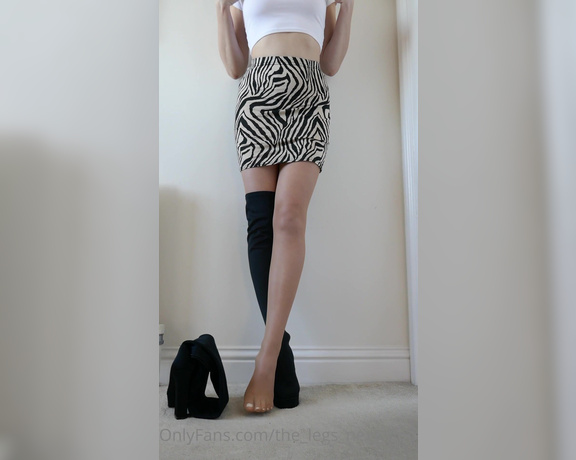 The Legs Next Door aka the_legs_next_door OnlyFans - Well I didn’t really realise how thin this top was until I filmed this video  I just love these