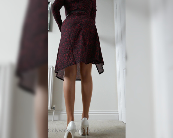 The Legs Next Door aka the_legs_next_door OnlyFans - This one boys is all about the dress and those sexy soles of mine  I just can’t get enough of thi