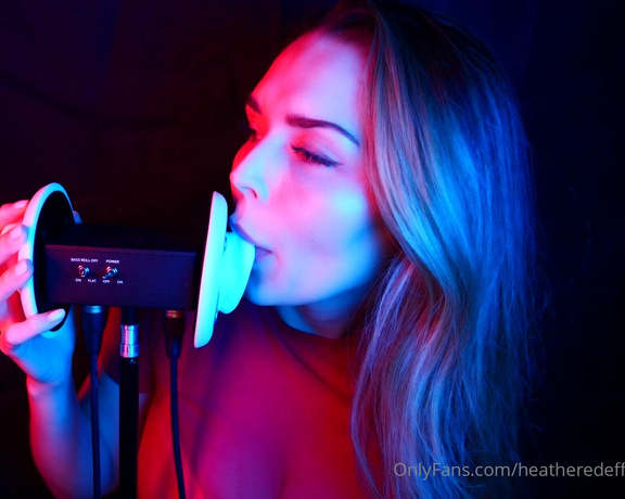 Heatheredeffect aka heatheredeffect OnlyFans - Mini ear eating  full version + other exclusive ASMR is on my Patreon