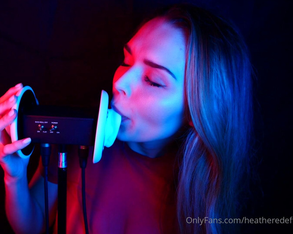 Heatheredeffect aka heatheredeffect OnlyFans - Mini ear eating  full version + other exclusive ASMR is on my Patreon