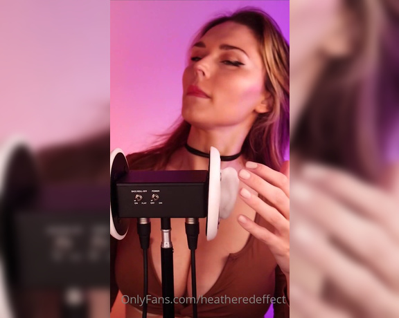 Heatheredeffect aka heatheredeffect OnlyFans - Mini ear eating for my ASMR lovers