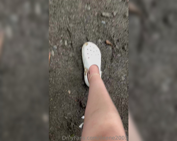 Goddess Ileene aka ileene2003 OnlyFans - Listen to the beautiful sound of nature and the amazing view of my dirty crocs and sweaty soles