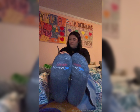 Goddess Ileene aka ileene2003 OnlyFans - Sweaty sock removal!!! Yummy