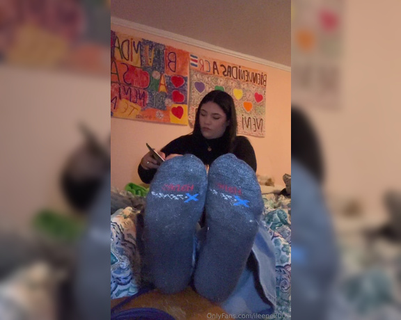 Goddess Ileene aka ileene2003 OnlyFans - Sweaty sock removal!!! Yummy