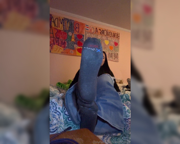 Goddess Ileene aka ileene2003 OnlyFans - Sweaty sock removal!!! Yummy