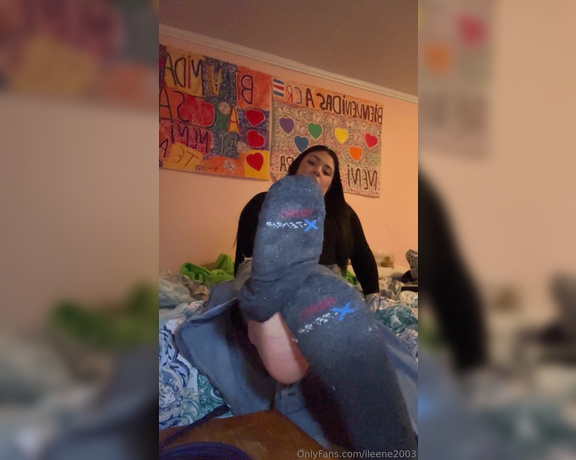 Goddess Ileene aka ileene2003 OnlyFans - Sweaty sock removal!!! Yummy