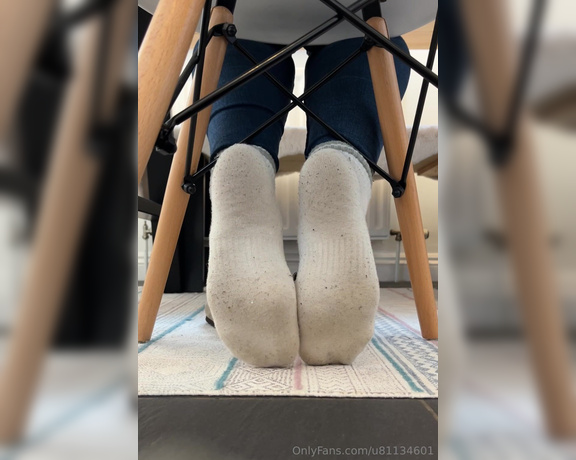 Mimisfeet1 aka u81134601 OnlyFans - Smelly socks under the table tease