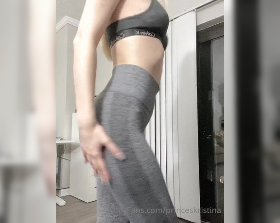 Princes Kristina aka princeskristina OnlyFans - Your face belongs under my ass What should I turn you into Personal sweat licker or my leggings