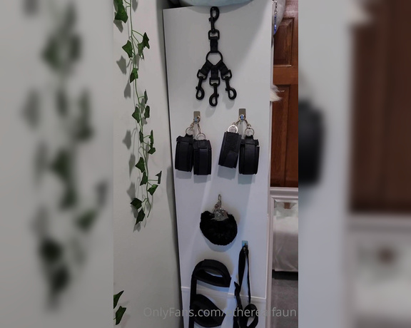 EtherealFaun aka etherealfaun OnlyFans - Updated my dark dungeon into a pretty playroom ) Heres a little tour 1