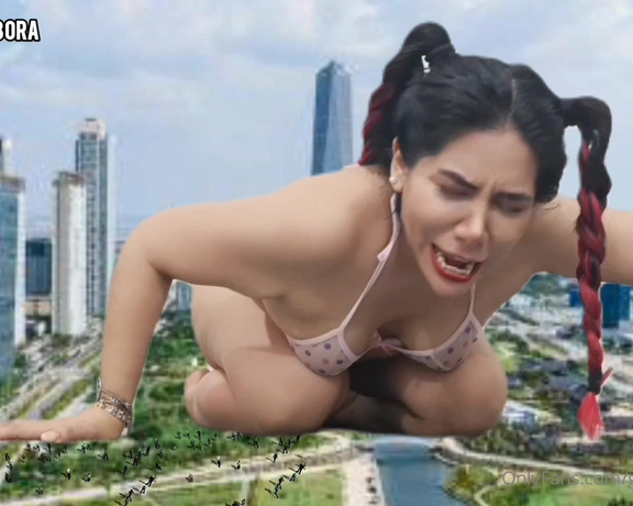 Giantess Debora aka giantess.debora OnlyFans - Megagiantess grows with a formula that allows her to be huge but she needs little men to boost