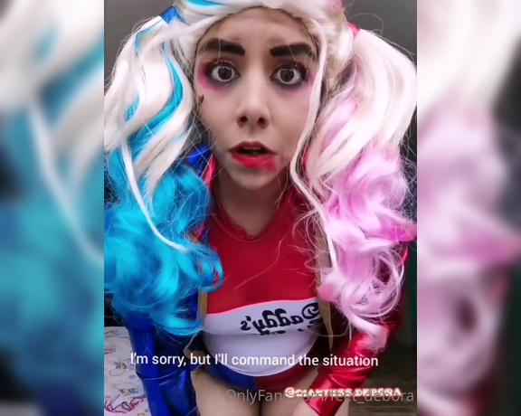 Giantess Debora aka giantess.debora OnlyFans - GIGANTA VORE HARLEY QUINN ENCOGE A GUASON ESPECIAL POR HALLOWEEN 8min #giantessfetish #vorefoeti