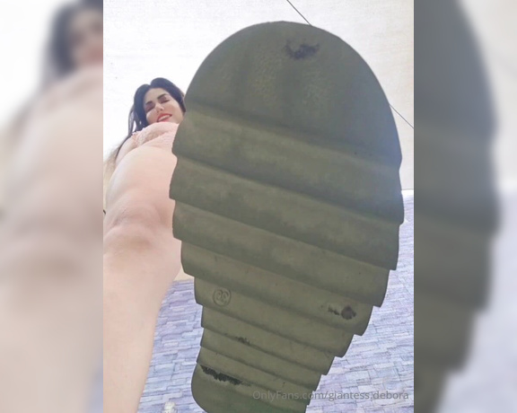 Giantess Debora aka giantess.debora OnlyFans - Stomping time ! goodbye! Full video